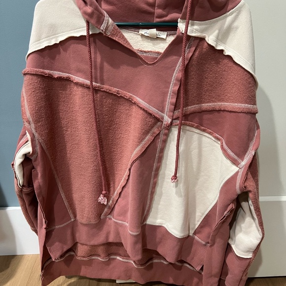 Oli & Hali oversized clay combo small hoodie. - Picture 2 of 4